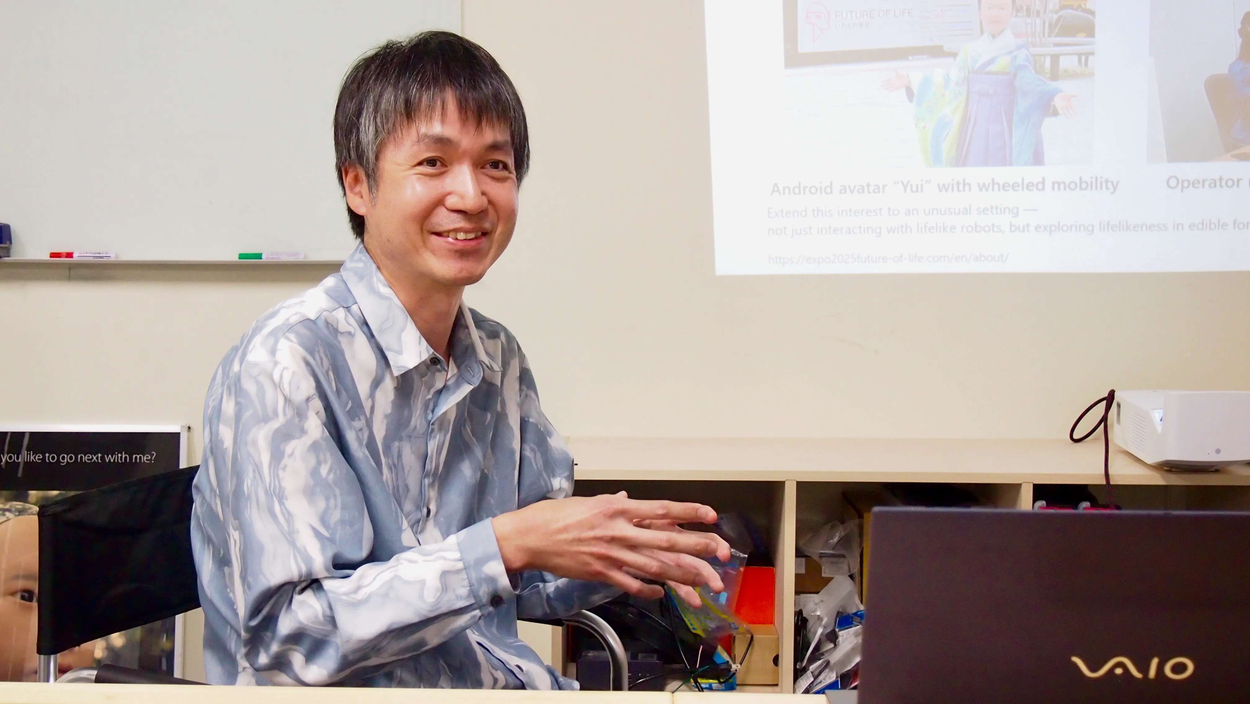 可食ロボットとの相互作用を通じ「生の根源」に迫る：電気通信大学仲田佳弘准教授