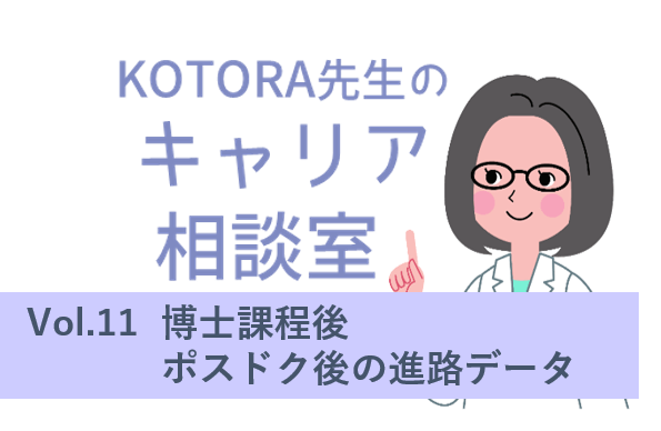 博士課程後・ポスドク後の進路データを読む：理学博士KOTORAのキャリア相談室vol.11 | リケラボ