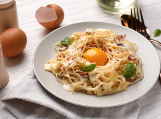 理系すぎるお料理レシピ:第5回「とろりと濃厚カルボナーラ」 | リケラボ